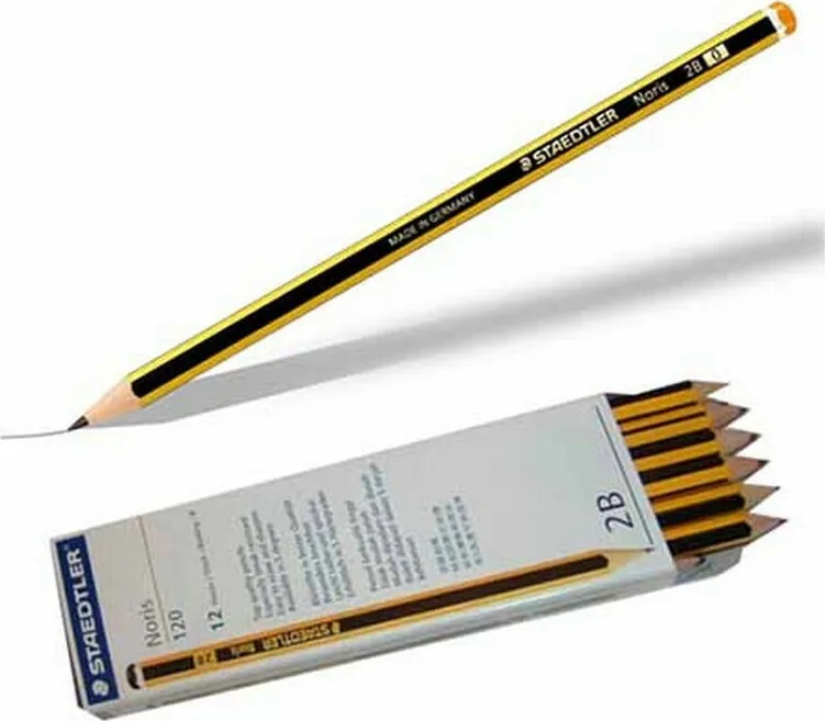 Staedtler Noris 120 Σετ 12 Μολύβια 2B Κίτρινα 120-0 Staedtler Noris 120 Σετ 12 Μολύβια 2B Κίτρινα 120-0 - Image 1