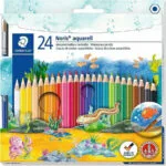 Staedtler Noris Aquarell Ξυλομπογιές Σετ 24 χρώματα 144282