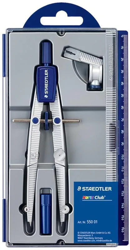 Staedtler Noris Μεταλλικός Διαβήτης σε Κασετίνα Γκρι 4007817550007 Staedtler Noris Μεταλλικός Διαβήτης σε Κασετίνα Γκρι 4007817550007 - Image 1