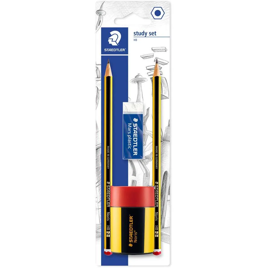 Staedtler Noris Σετ 4 Μολύβια HB Κίτρινα 511BKD10 Staedtler Noris Σετ 4 Μολύβια HB Κίτρινα 511BKD10 - Image 1