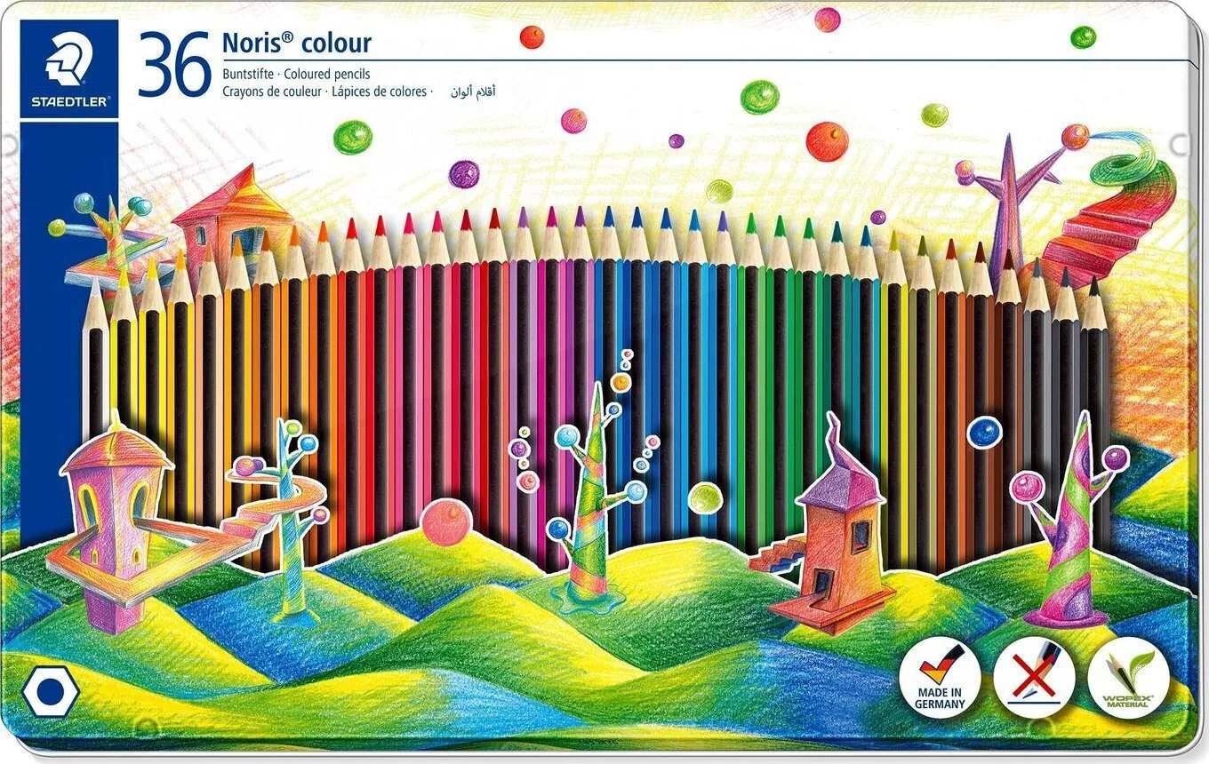 Staedtler Noris Χρωματιστά Μολύβια 36 Τεμ Staedtler Noris Χρωματιστά Μολύβια 36 Τεμ - Image 1