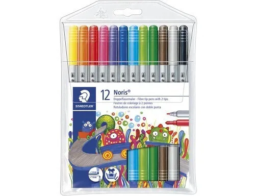 Staedtler Noris Club Fiber Μαρκαδόροι Υπογράμμισης Κίτρινοι Σετ 12τμχ Staedtler Noris Club Fiber Μαρκαδόροι Υπογράμμισης Κίτρινοι Σετ 12τμχ - Image 1