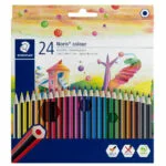 Staedtler Noris Colour C24 Ξυλομπογιές Σετ 24 χρώματα 185-24