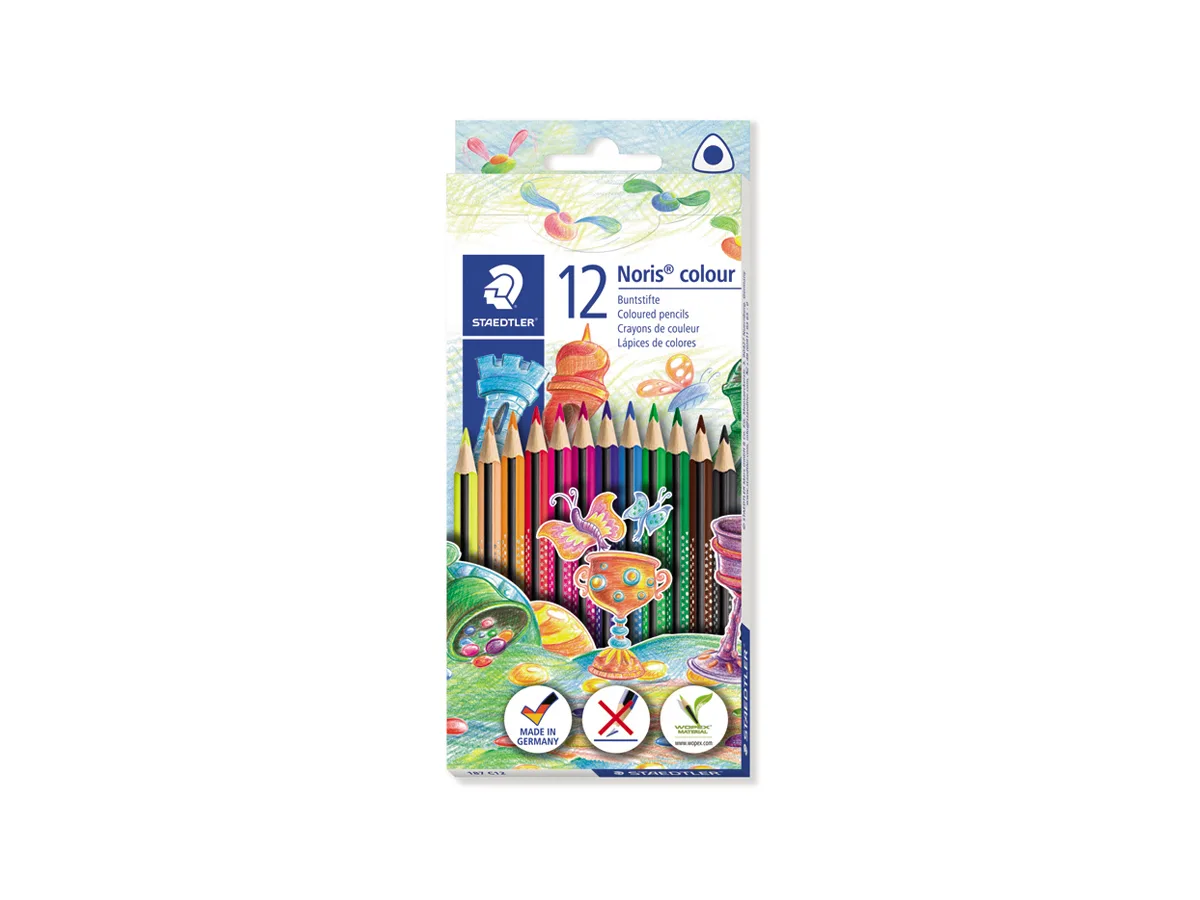Staedtler Noris Colour Ξυλομπογιές Σετ 12 χρώματα Staedtler Noris Colour Ξυλομπογιές Σετ 12 χρώματα - Image 1
