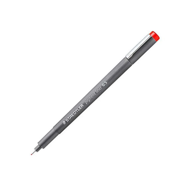 Staedtler Pigment Liner Μαρκαδόρος Σχεδίου Red 0.5mm 308 05-2 Staedtler Pigment Liner Μαρκαδόρος Σχεδίου Red 0.5mm 308 05-2 - Image 1
