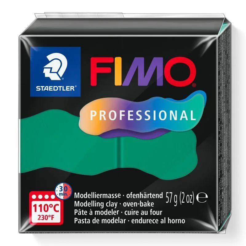 Staedtler Professional Πολυμερικός Πηλός Πράσινος 57gr 8040-500 Staedtler Professional Πολυμερικός Πηλός Πράσινος 57gr 8040-500 - Image 1