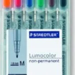 Staedtler Staedtler Folienstift Lumocolor M Nonperm 6st