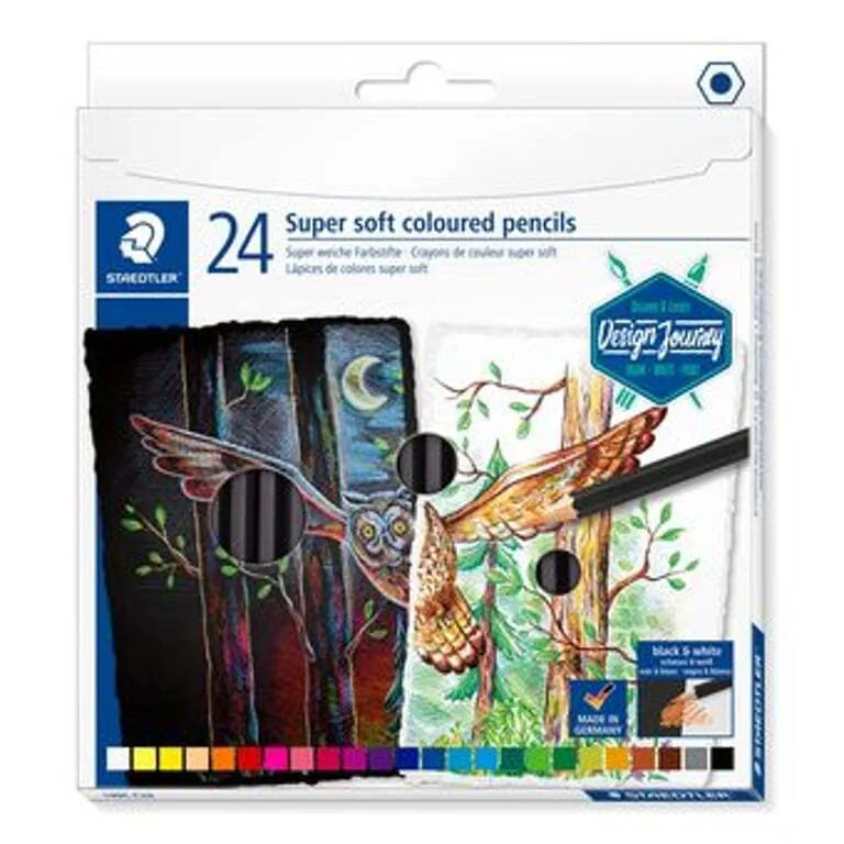 Staedtler Staedtler Soft 24st Staedtler Is A Trusted Brand Known Quality Durability Its Stationery Products Staedtler Soft 24st Coloured Pencil Set Is Suitable Artists Students Orphans Staedtler Staedtler Soft 24st Staedtler Is A Trusted Brand Known Quality Durability Its Stationery Products Staedtler Soft 24st Coloured Pencil Set Is Suitable Artists Students Orphans - Image 1