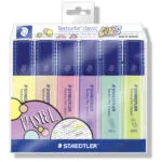 Staedtler Textsurfer Classic Μαρκαδόροι Υπογράμμισης Σετ 6 χρώματα