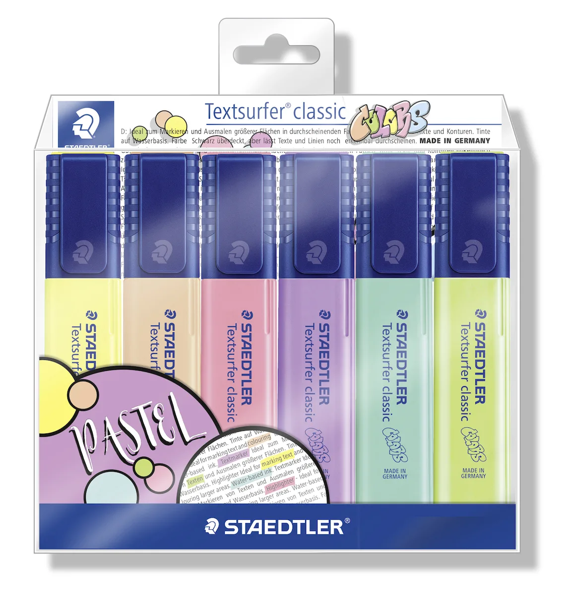 Staedtler Textsurfer Classic Μαρκαδόροι Υπογράμμισης Σετ 6 χρώματα Staedtler Textsurfer Classic Μαρκαδόροι Υπογράμμισης Σετ 6 χρώματα - Image 1