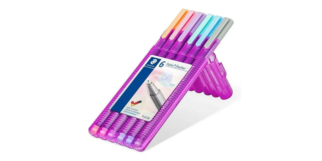 Staedtler Triplus Μαρκαδόροι Σχεδίου 0.3mm Σετ 6τμχ Staedtler Triplus Μαρκαδόροι Σχεδίου 0.3mm Σετ 6τμχ - Image 1