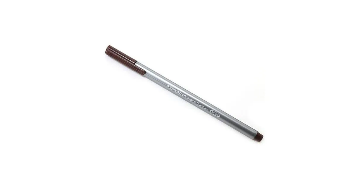 Staedtler Triplus Μαρκαδόρος Σχεδίου Dark Brown - 76 0.3mm 34379 Staedtler Triplus Μαρκαδόρος Σχεδίου Dark Brown - 76 0.3mm 34379 - Image 1