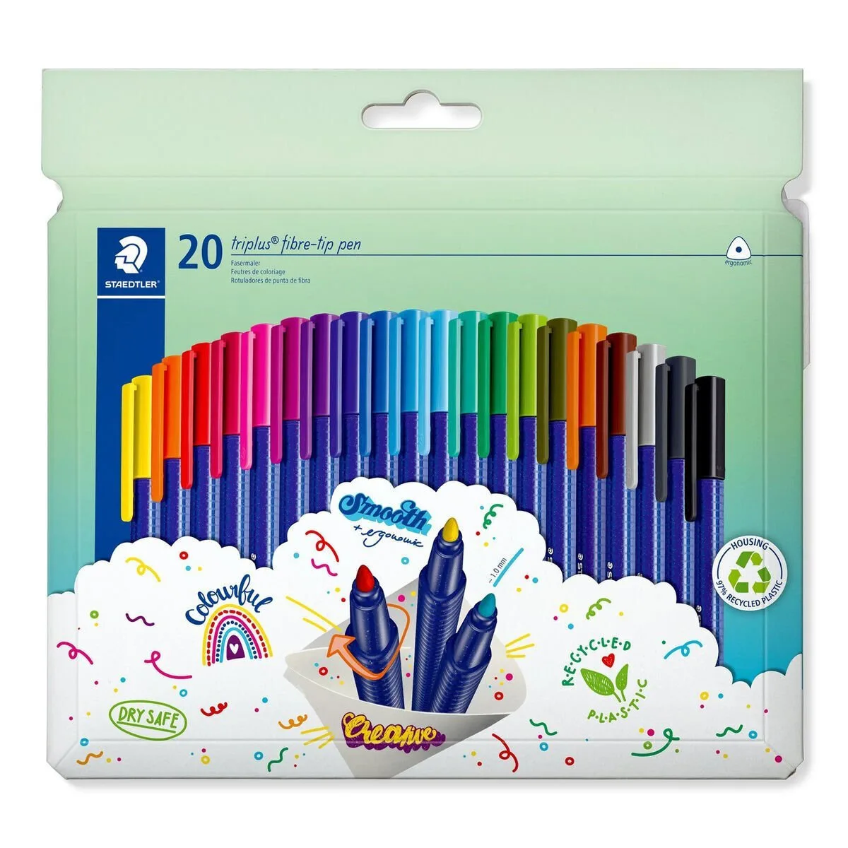 Staedtler Triplus Color Μαρκαδόρος Σχεδίου Πολύχρωμος 0.5mm Staedtler Triplus Color Μαρκαδόρος Σχεδίου Πολύχρωμος 0.5mm - Image 1