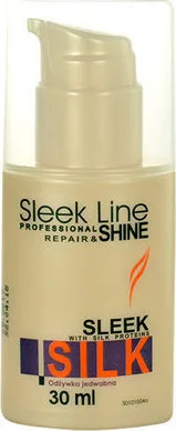 Stapiz Sleek Line Silk Conditioner Cosmetic Αναδόμησης/Θρέψης για Όλους τους Τύπους Μαλλιών 30ml Stapiz Sleek Line Silk Conditioner Cosmetic Αναδόμησης/Θρέψης για Όλους τους Τύπους Μαλλιών 30ml - Image 1