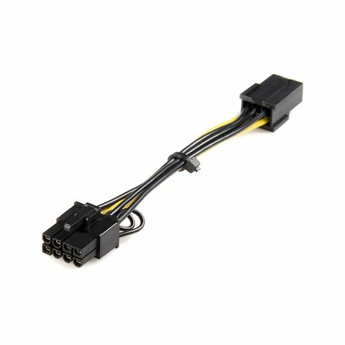 StarTech 6-Pin PCIe - 8-Pin PCIe Cable 0.15m Μαύρο PCIEX68ADAP StarTech 6-Pin PCIe - 8-Pin PCIe Cable 0.15m Μαύρο PCIEX68ADAP - Image 1