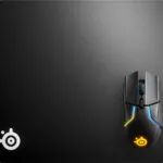 SteelSeries QcK Hard Gaming Mouse Pad Medium (320mm) Μαύρο 63821