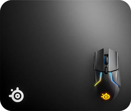 SteelSeries QcK Hard Gaming Mouse Pad Medium (320mm) Μαύρο 63821 SteelSeries QcK Hard Gaming Mouse Pad Medium (320mm) Μαύρο 63821 - Image 1