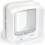 Sureflap Πόρτα Σκύλου από Πλαστικό σε Λευκό Χρώμα 25 x 25 x 25εκ. S7172393