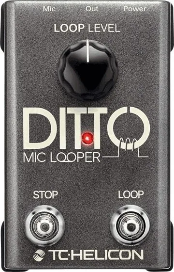 TC Electronic Ditto Mic Looper Πετάλι Looper Ηλεκτρικής Κιθάρας και Ηλεκτρικού Μπάσου TC Electronic Ditto Mic Looper Πετάλι Looper Ηλεκτρικής Κιθάρας και Ηλεκτρικού Μπάσου - Image 1