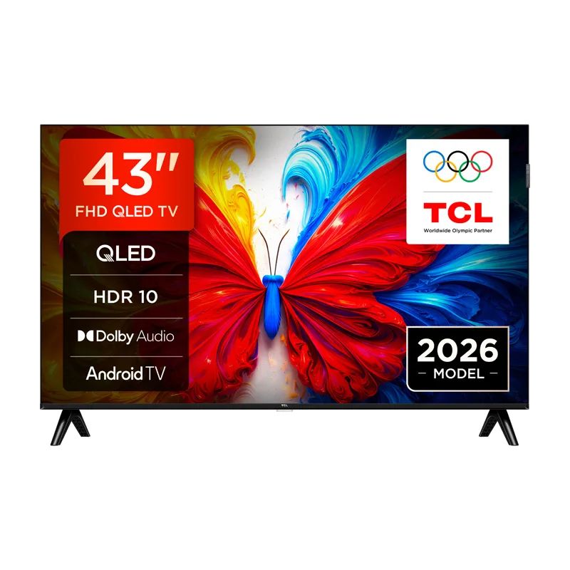 TCL Smart Τηλεόραση 43" Full HD QLED 43S5L HDR (2026) TCL Smart Τηλεόραση 43" Full HD QLED 43S5L HDR (2026) - Image 1