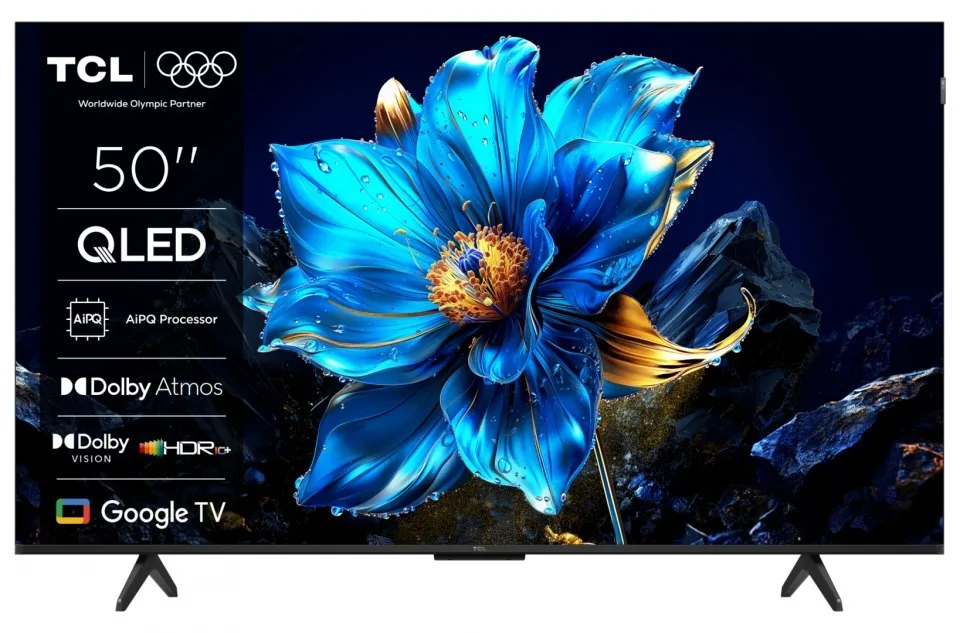 TCL Smart Τηλεόραση 50" 4K UHD QLED P7K HDR (2025) TCL Smart Τηλεόραση 50" 4K UHD QLED P7K HDR (2025) - Image 1