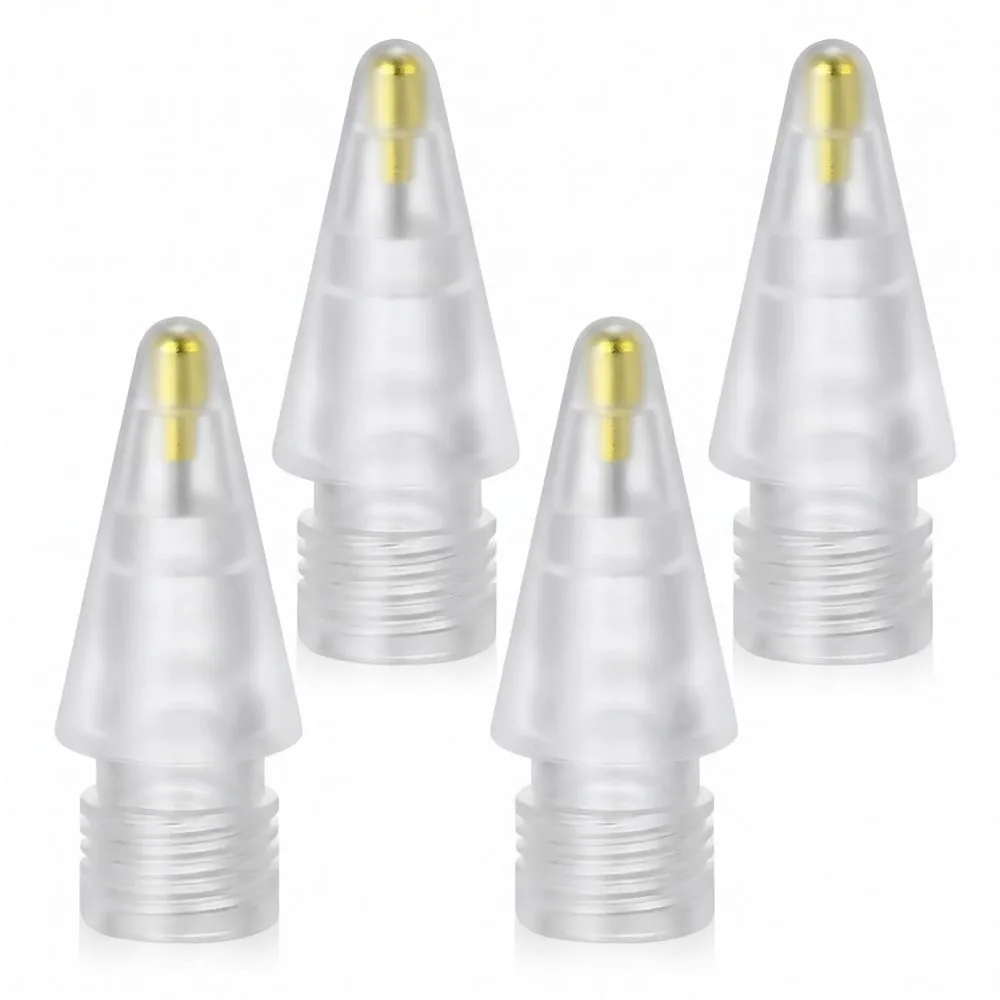 Tech-Protect Μύτες Γραφίδας 4-Pack για Apple Pencil σε Clear χρώμα Tech-Protect Μύτες Γραφίδας 4-Pack για Apple Pencil σε Clear χρώμα - Image 1