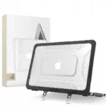 Tech-protect Tech-protect Kevlar Pro Macbook Neo 13 2026 Matte Black Clear Case