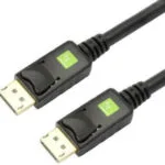 Techly Cable DisplayPort male - DisplayPort male 0.5m Μαύρο (ICOC-DSP-A-005)
