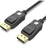 Techly Cable DisplayPort male - DisplayPort male 2m Μαύρο (368123)
