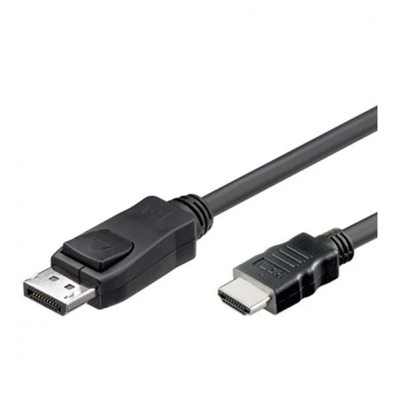 Techly Cable DisplayPort male - HDMI male 1m Μαύρο (ICOC-DSP-H-010) Techly Cable DisplayPort male - HDMI male 1m Μαύρο (ICOC-DSP-H-010) - Image 1