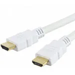 Techly Cable HDMI male - HDMI male 5m Λευκό 306936