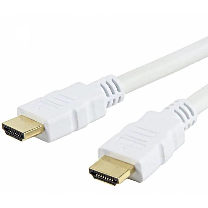 Techly Cable HDMI male - HDMI male 5m Λευκό 306936 Techly Cable HDMI male - HDMI male 5m Λευκό 306936 - Image 1