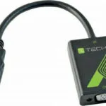 Techly Μετατροπέας HDMI male σε VGA female 1τμχ IDATA-HDMI-VGA2