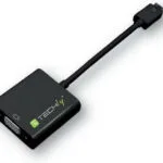 Techly Μετατροπέας HDMI male σε VGA / micro USB 2x female 1τμχ IDATA-HDMI-VGA2AU