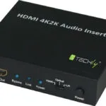 Techly Μετατροπέας HDMI / Toslink female σε HDMI female 1τμχ (IDATA HDMI-AI4K)