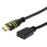 Techly HDMI 1.4 High Speed 1080p 120Hz Cable HDMI male - HDMI female 7.5m Μαύρο ICOC HDMI-4-EXT075
