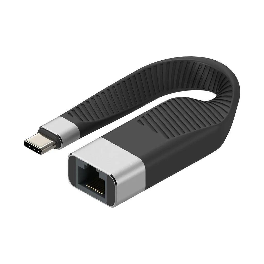Techly ICOC-USBC-RJ45 Αντάπτορας Δικτύου USB-C με Ενσύρματη Σύνδεση Ethernet Techly ICOC-USBC-RJ45 Αντάπτορας Δικτύου USB-C με Ενσύρματη Σύνδεση Ethernet - Image 1