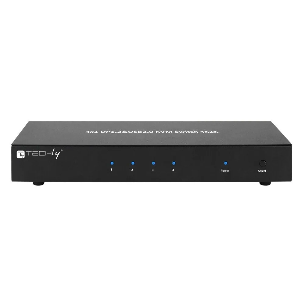 Techly IDATA DP-KVM4 KVM & Data Switch με DisplayPort Techly IDATA DP-KVM4 KVM & Data Switch με DisplayPort - Image 1