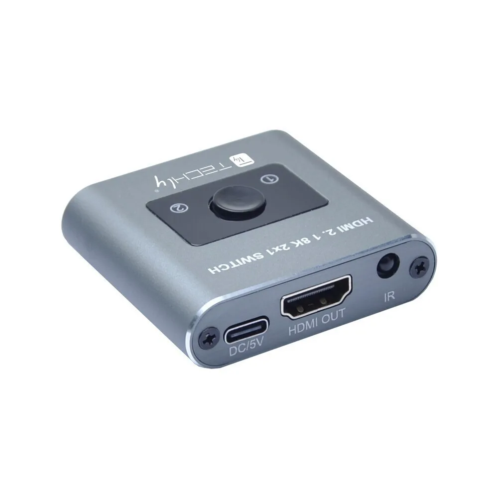 Techly Idata HDMI Switch IDATA HDMI-2128KT Techly Idata HDMI Switch IDATA HDMI-2128KT - Image 1