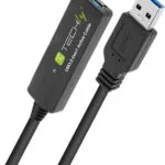 Techly Superspeed+ Usb 3.2 5gbps Active Repeater Cable 10μ Καλώδιο Επέκτασης Signal Amplifier Usb-a Extender