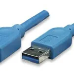 Techly USB 2.0 Cable USB-A male - USB-A female Μπλε 0.5m ICOC-U3-AA-005-EX