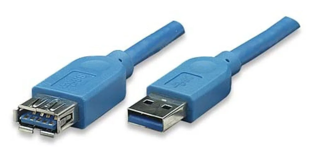 Techly USB 2.0 Cable USB-A male - USB-A female Μπλε 3m ICOC-U3-AA-30-EX Techly USB 2.0 Cable USB-A male - USB-A female Μπλε 3m ICOC-U3-AA-30-EX - Image 1