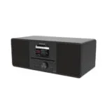 TELESTAR Ηχοσύστημα 2.0 Top 300 5700300 15W με CD Player, WiFi και Bluetooth Μαύρο