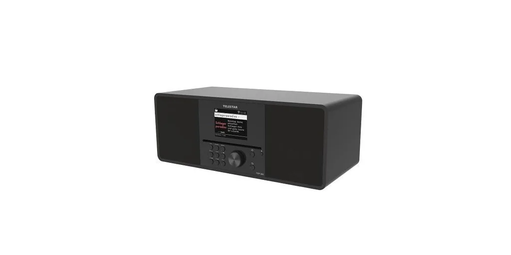 TELESTAR Ηχοσύστημα 2.0 Top 300 5700300 15W με CD Player, WiFi και Bluetooth Μαύρο TELESTAR Ηχοσύστημα 2.0 Top 300 5700300 15W με CD Player, WiFi και Bluetooth Μαύρο - Image 1