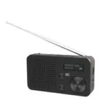 TELESTAR TOP 100 Φορητό Ραδιόφωνο Επαναφορτιζόμενο DAB+ με Bluetooth και USB Μαύρο