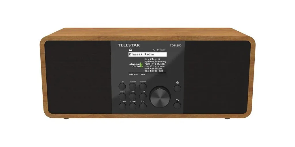 TELESTAR Top 250 Επιτραπέζιο Ραδιόφωνο DAB+ Wood TELESTAR Top 250 Επιτραπέζιο Ραδιόφωνο DAB+ Wood - Image 1