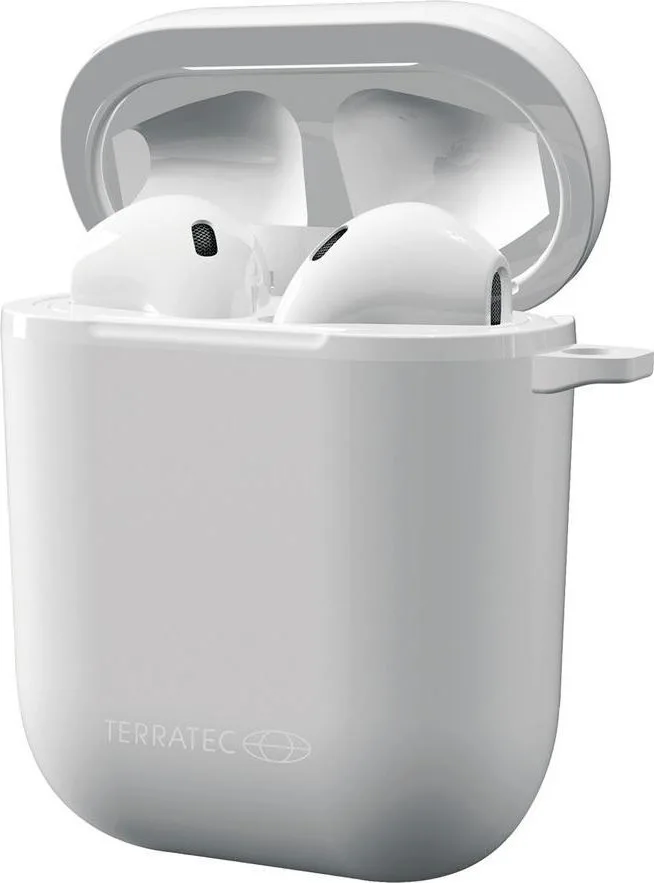 TerraTec ADD Θήκη Σιλικόνης σε Λευκό χρώμα για Apple AirPods TerraTec ADD Θήκη Σιλικόνης σε Λευκό χρώμα για Apple AirPods - Image 1