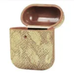 TerraTec Air Box Θήκη Πλαστική με Γάντζο Snake Brown για Apple AirPods