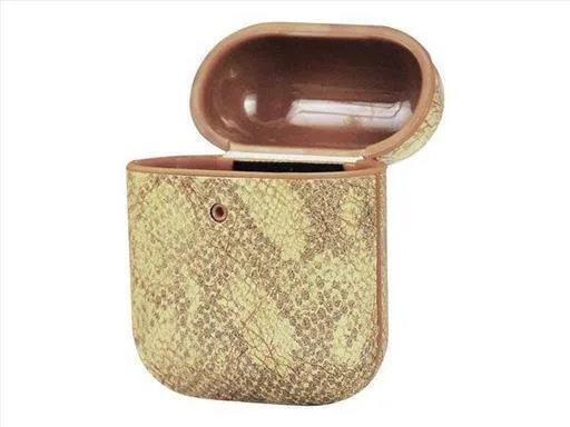 TerraTec Air Box Θήκη Πλαστική με Γάντζο Snake Brown για Apple AirPods TerraTec Air Box Θήκη Πλαστική με Γάντζο Snake Brown για Apple AirPods - Image 1