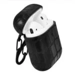 TerraTec Air Box Θήκη Πλαστική με Γάντζο Stone Black για Apple AirPods